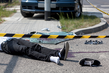 pedestrian car accident in Detroit Michigan